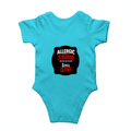 Rompers | Regular Fit Baby & Toddler | Bio-Washed Cotton | Double Stitched, Pre-Shrunk | Unisex | Personalized | DTG | Grunge | Assertiveness | Everyday | Assertive - back - SkyBlue - mockup 2