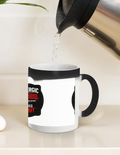 Magic Coffee Mug | 11 oz | Ceramic | Heat-Activated Design Reveal | Unisex | Personalized | Grunge | Assertiveness | Everyday | Assertive - front_11oz Black - 11oz Black - mockup 4
