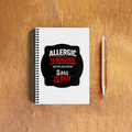 NotePad | A5 Size | Digital Print | 120 Pages | Unisex | Personalized | Grunge | Assertiveness | Everyday | Assertive - front_3 - White - mockup 5