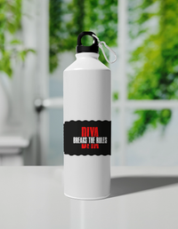 Sipper Bottle | 750 ml | Aluminum | Fade Proof Sublimation Print | Clip Cap | Unisex | Personalized | Bold | Defiance | Everyday | Assertive | Breaks The Rules