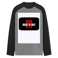 Male Raglan T-Shirt | Regular Fit Men's | 180 GSM Bio-Washed Cotton | DTF Print | Double Stitched Seams | Personalized | DTF | Bold | Defiance | Everyday | Assertive | Breaks The Rules