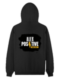 Pullover Hoodie | Unisex Regular Fit | Tri-Layer Cotton Blend | DTG Print Ready | Adults | Personalized | DTG | Grunge | Positive Affirmations | Energy | Everyday | Uplifting - back - Black - mockup 2