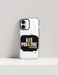 Hard Clear Case | iPhone | TPU Sides & PC Back | Detachable Camera Protector, Scratch-Proof | Unisex | Personalized | Grunge | Positive Affirmations | Energy | Everyday | Uplifting - front_16 - 16 - mockup 4
