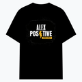 Cotton Stretch T-Shirt (Dtg) | T-Shirts | Him, Her, Unisex | Personalized | DTG | Grunge | Positive Affirmations | Energy | Everyday | Uplifting - front - Black - mockup 1