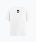 Basic T-Shirt | Unisex Fit, Sizes XS-2XL | 180 GSM Poly-Cotton Blend, DTF Ready | Bio-Wash, Silicon Finish, Durable Stitching | Adults | Personalized | DTF | Grunge | Positive Affirmations | Energy | Everyday | Uplifting - back - White - mockup 2
