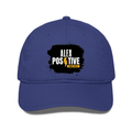Classic Trucker Cap | Unisex | DTG Print | Breathable Mesh Back | Adjustable Snapback | Personalized | DTG | Grunge | Positive Affirmations | Energy | Everyday | Uplifting - front - Royal Blue - mockup 1