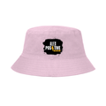 Classic Bucket Hat | Unisex Heavy Cotton | DTG Printed | Sun Protection & Comfort | Men & Women | Personalized | DTG | Grunge | Positive Affirmations | Energy | Everyday | Uplifting - front - Light Baby Pink - mockup 1