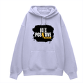 Oversized Hoodie | Unisex Relaxed Fit | 400 GSM Cotton Blend | DTG Printed | Drop Shoulder, Pre-Shrunk | Adults | Personalized | DTG | Grunge | Positive Affirmations | Energy | Everyday | Uplifting - front - Lavender - mockup 1
