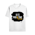 Male Standard Crew T-Shirt | Regular Fit | 100% Cotton (180 GSM) | DTG Print | Durable & Comfortable | Adult | Personalized | DTG | Grunge | Positive Affirmations | Energy | Everyday | Uplifting - front - White - mockup 1