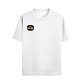 Male Standard Crew T-Shirt | Regular Fit | 100% Cotton DTF Print | Soft, Durable | Men | Personalized | DTF | Grunge | Positive Affirmations | Energy | Everyday | Uplifting - left pocket - White - mockup 5
