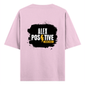Oversized Classic T-Shirt | Unisex Oversized Fit | 100% Super-Combed Cotton | Pre-Shrunk & Ribbed Neck | Adults | Personalized | DTG | Grunge | Positive Affirmations | Energy | Everyday | Uplifting - back - Light Baby Pink - mockup 2