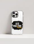 iPhone Glass Case | For iPhone Users | Tempered Glass Back & TPU Sides | Durable Protection & Fade-Proof Print | Unisex | Personalized | Grunge | Positive Affirmations | Energy | Everyday | Uplifting - front_15 Pro - 15 Pro - mockup 10