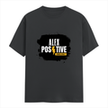 Classic Crew T-Shirt | Men's Regular Fit | 180 GSM Bio-Washed Cotton | DTG Print Ready | Double-Stitched & Ribbed Neck | Personalized | DTG | Grunge | Positive Affirmations | Energy | Everyday | Uplifting - front - Steel Grey - mockup 1