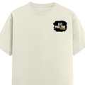 Classic Crew T-Shirt | Men's Regular Fit | 180 GSM Bio-Washed Cotton | DTG Print Ready | Double-Stitched & Ribbed Neck | Personalized | DTG | Grunge | Positive Affirmations | Energy | Everyday | Uplifting - left pocket - Off White - mockup 3
