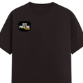 Classic Crew T-Shirt | Men's Regular Fit | 180 GSM Bio-Washed Cotton | DTG Print Ready | Double-Stitched & Ribbed Neck | Personalized | DTG | Grunge | Positive Affirmations | Energy | Everyday | Uplifting - right pocket - Coffee Brown - mockup 4