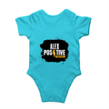 Baby Romper | 0-12 Months Regular Fit | 180 GSM Bio-Washed Cotton Blend | Double Stitched, Pre-Shrunk | Unisex | Personalized | DTF | Grunge | Positive Affirmations | Energy | Everyday | Uplifting - back - SkyBlue - mockup 2