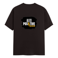 Men's Classic Crew T-Shirt | Regular Fit | 180 GSM Bio-Washed Cotton | DTF Print Ready | Pre-Shrunk, Durable | Personalized | DTF | Grunge | Positive Affirmations | Energy | Everyday | Uplifting - back - Coffee Brown - mockup 2