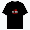 Cotton Stretch T-Shirt | Unisex Adult | 95% Cotton 5% Spandex Blend | 240 GSM, Breathable, Flexible | DTF Print Ready | Personalized | DTF | Grunge | Rebellion | Individuality | Everyday | Assertive | Breaks The Rules - front - Black - mockup 1