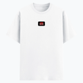 Basic T-Shirt | Unisex XS-2XL | Poly-Cotton Blend | Soft Finish & Durable | Everyday Wear | Personalized | DTG | Grunge | Rebellion | Individuality | Everyday | Assertive | Breaks The Rules - front - White - mockup 1