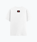 Basic T-Shirt | Unisex XS-2XL | Poly-Cotton Blend | Soft Finish & Durable | Everyday Wear | Personalized | DTG | Grunge | Rebellion | Individuality | Everyday | Assertive | Breaks The Rules - back - White - mockup 2