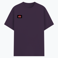 Basic T-Shirt | Unisex Fit, Sizes XS-2XL | 180 GSM Poly-Cotton Blend, DTF Ready | Bio-Wash, Silicon Finish, Durable Stitching | Adults | Personalized | DTF | Grunge | Rebellion | Individuality | Everyday | Assertive | Breaks The Rules - right pocket - Purple melange - mockup 4