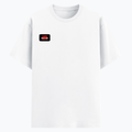 Basic T-Shirt | Unisex Fit, Sizes XS-2XL | 180 GSM Poly-Cotton Blend, DTF Ready | Bio-Wash, Silicon Finish, Durable Stitching | Adults | Personalized | DTF | Grunge | Rebellion | Individuality | Everyday | Assertive | Breaks The Rules - right pocket - White - mockup 4
