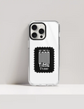 Hard Clear Case | iPhone | TPU Sides & PC Back | Detachable Camera Protector, Scratch-Proof | Unisex | Personalized | Typographic | Friendship | Companionship | Everyday | Positive - front_15 Pro Max - 15 Pro Max - mockup 11