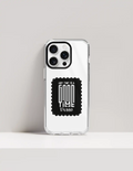 Hard Clear Case | iPhone | TPU Sides & PC Back | Detachable Camera Protector, Scratch-Proof | Unisex | Personalized | Typographic | Friendship | Companionship | Everyday | Positive - front_16 Pro - 16 Pro - mockup 6
