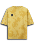 Tie Dye Oversized T-Shirt | Unisex Relaxed Fit | 260 GSM Cotton Blend | Pre-Shrunk, Bio-Washed, Drop Shoulder | Adult | Personalized | DTF | Typographic | Friendship | Companionship | Everyday | Positive - right pocket - mockup 4