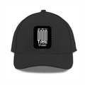 Sports Cap | Unisex | Polyester | Breathable, Adjustable Fit, DTG Printing | All Ages | Personalized | DTG | Typographic | Friendship | Companionship | Everyday | Positive - front - Black - mockup 1