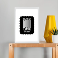 Framed Poster | Multiple Sizes | 300 GSM Art Paper | Laminated, Fade-Proof, 1-inch Frame | Unisex Home Decor | Personalized | DTG | Typographic | Friendship | Companionship | Everyday | Positive - front_A4 Frame Poster - A4 Frame Poster - mockup 13