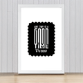 Framed Poster | Multiple Sizes | 300 GSM Art Paper | Laminated, Fade-Proof, 1-inch Frame | Unisex Home Decor | Personalized | DTG | Typographic | Friendship | Companionship | Everyday | Positive - front_16x24In - 16x24In - mockup 10