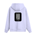 Oversized Hoodie | Unisex Relaxed Fit | 400 GSM Cotton Blend | DTG Printed | Drop Shoulder, Pre-Shrunk | Adults | Personalized | DTG | Typographic | Friendship | Companionship | Everyday | Positive - back - Lavender - mockup 2