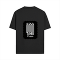 Male Standard Crew T-Shirt | Regular Fit | 100% Cotton (180 GSM) | DTG Print | Durable & Comfortable | Adult | Personalized | DTG | Typographic | Friendship | Companionship | Everyday | Positive - back - Black - mockup 2