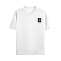 Male Standard Crew T-Shirt | Regular Fit | 100% Cotton (180 GSM) | DTG Print | Durable & Comfortable | Adult | Personalized | DTG | Typographic | Friendship | Companionship | Everyday | Positive - right pocket - White - mockup 6