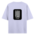 Oversized Standard T-Shirt | Unisex Relaxed Fit | 100% Super Combed Cotton DTG | Soft, Breathable & Durable | Adult | Personalized | DTG | Typographic | Friendship | Companionship | Everyday | Positive - back - Lavender - mockup 2