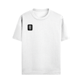 Male Standard Crew T-Shirt | Regular Fit | 100% Cotton DTF Print | Soft, Durable | Men | Personalized | DTF | Typographic | Friendship | Companionship | Everyday | Positive - left pocket - White - mockup 5