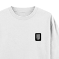 Oversized Standard T-Shirt | Unisex Oversized Fit | 180 GSM 100% Super Combed Cotton | DTF Print | Soft & Durable | Personalized | DTF | Typographic | Friendship | Companionship | Everyday | Positive - right pocket - White - mockup 4