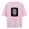 Oversized Classic T-Shirt | Unisex Oversized Fit | 100% Super-Combed Cotton | Pre-Shrunk & Ribbed Neck | Adults | Personalized | DTG | Typographic | Friendship | Companionship | Everyday | Positive - back - Light Baby Pink - mockup 2