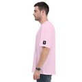 Oversized Classic T-Shirt | Unisex Oversized Fit | 100% Super-Combed Cotton | Pre-Shrunk & Ribbed Neck | Adults | Personalized | DTG | Typographic | Friendship | Companionship | Everyday | Positive - right sleeve - Light Baby Pink - mockup 6