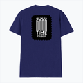 Men's V-Neck T-Shirt | Regular Fit | 180 GSM Bio-Washed Cotton | DTG Print | Durable | Personalized | DTG | Typographic | Friendship | Companionship | Everyday | Positive - back - Royal Blue - mockup 2