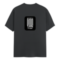 Classic Crew T-Shirt | Men's Regular Fit | 180 GSM Bio-Washed Cotton | DTG Print Ready | Double-Stitched & Ribbed Neck | Personalized | DTG | Typographic | Friendship | Companionship | Everyday | Positive - back - Steel Grey - mockup 2