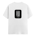 Classic Crew T-Shirt | Men's Regular Fit | 180 GSM Bio-Washed Cotton | DTG Print Ready | Double-Stitched & Ribbed Neck | Personalized | DTG | Typographic | Friendship | Companionship | Everyday | Positive - back - White - mockup 2