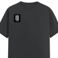 Classic Crew T-Shirt | Men's Regular Fit | 180 GSM Bio-Washed Cotton | DTG Print Ready | Double-Stitched & Ribbed Neck | Personalized | DTG | Typographic | Friendship | Companionship | Everyday | Positive - right pocket - Steel Grey - mockup 4