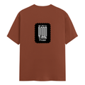 Men's Classic Crew T-Shirt | Regular Fit | 180 GSM Bio-Washed Cotton | DTF Print Ready | Pre-Shrunk, Durable | Personalized | DTF | Typographic | Friendship | Companionship | Everyday | Positive - back - Copper - mockup 2