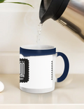 Magic Coffee Mug | 11 oz | Ceramic | Heat-Activated Design Reveal | Unisex | Personalized | Typographic | Friendship | Companionship | Everyday | Positive - front_11oz Royal Blue - 11oz Royal Blue - mockup 3