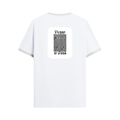 Ringer T-shirt | Unisex | DTG Print | Contrast Trim | Men's, Women's | Personalized | DTG | Typographic | Design | Everyday | Confident - back - White Black - mockup 2