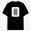 Cotton Stretch T-Shirt (Dtg) | T-Shirts | Him, Her, Unisex | Personalized | DTG | Typographic | Design | Everyday | Confident - front - Black - mockup 1