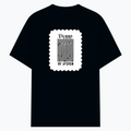 Cotton Stretch T-Shirt (Dtg) | T-Shirts | Him, Her, Unisex | Personalized | DTG | Typographic | Design | Everyday | Confident - front - Navy Blue - mockup 1