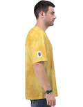 Tie Dye Oversized T-Shirt | Unisex Relaxed Fit | 260 GSM Cotton Blend | Pre-Shrunk, Bio-Washed, Drop Shoulder | Adult | Personalized | DTF | Typographic | Design | Everyday | Confident - right sleeve - mockup 6